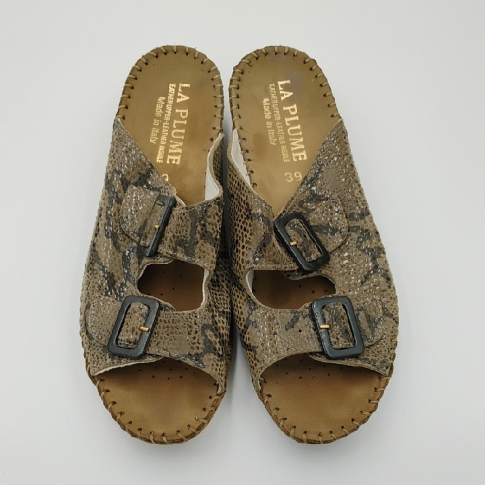 La Plume Leather Jen Sandals